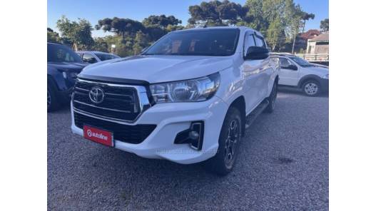 TOYOTA - HILUX - 2019/2020 - Branca - R$ 189.000,00